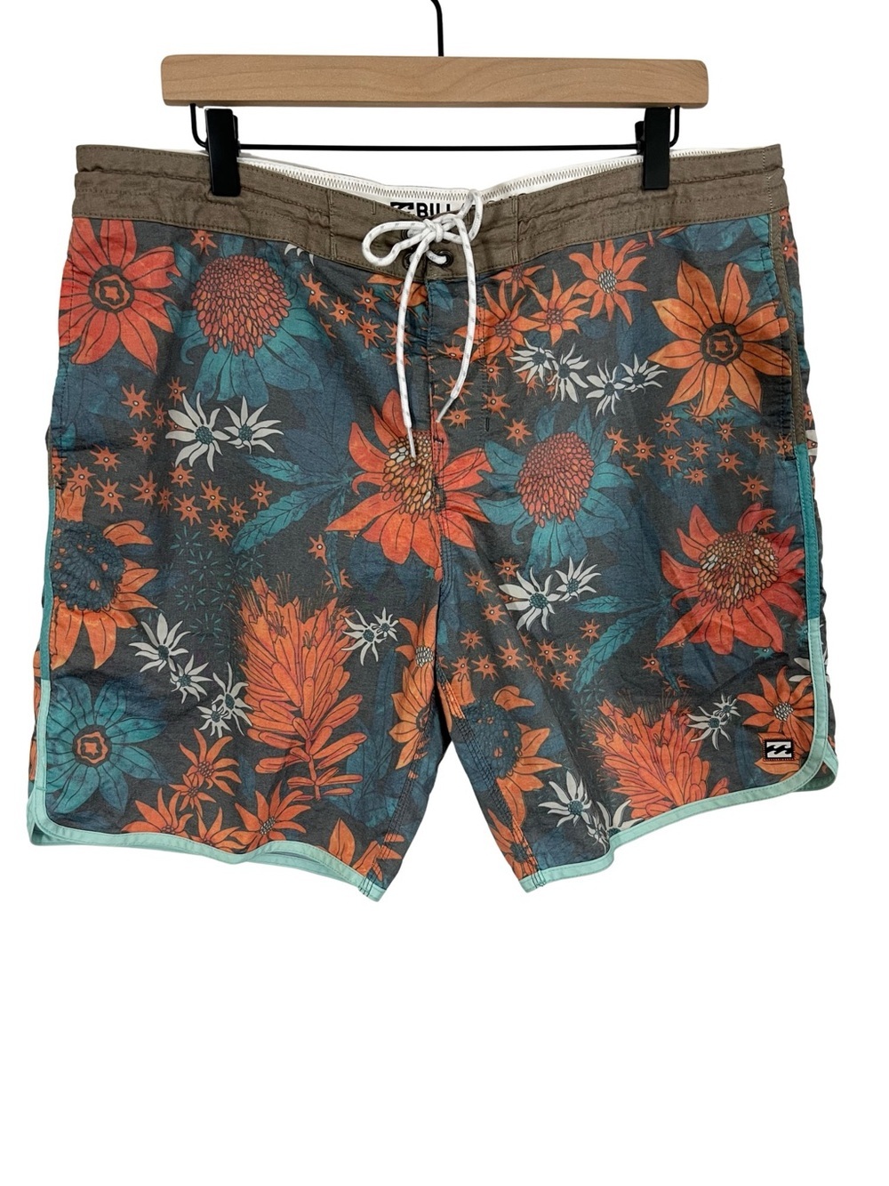 Billabong Lo Tides Board Shorts Men’s Size 38 Surf Swim